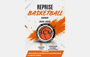 Reprise de la saison 2026/2027