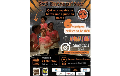 3x3 interentreprises